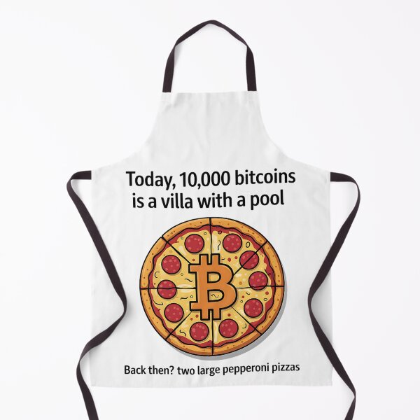 Item preview, Bitcoin Pizza From Today to Yesterday's Feast designed and sold by SurrealArtSzysz.