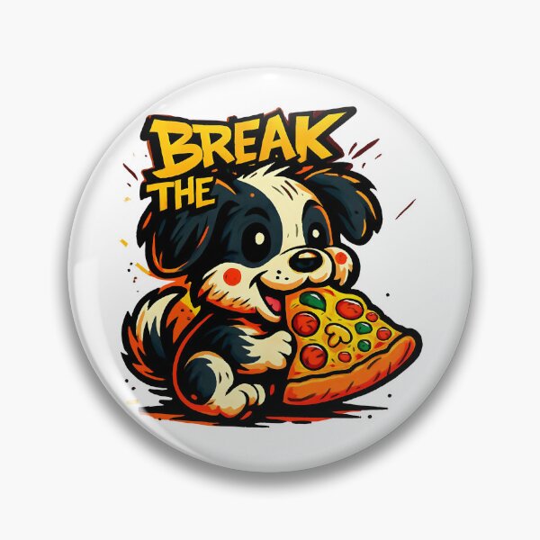 Item preview, Break the Rules – Pizza Dog Attitude designed and sold by Fragy72.