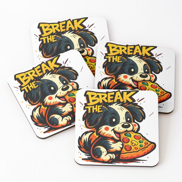 Item preview, Break the Rules – Pizza Dog Attitude designed and sold by Fragy72.