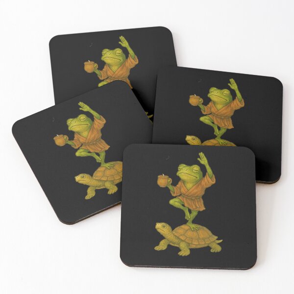Item preview, Frog Meditation - A Cup of Peace designed and sold by ATOTI.