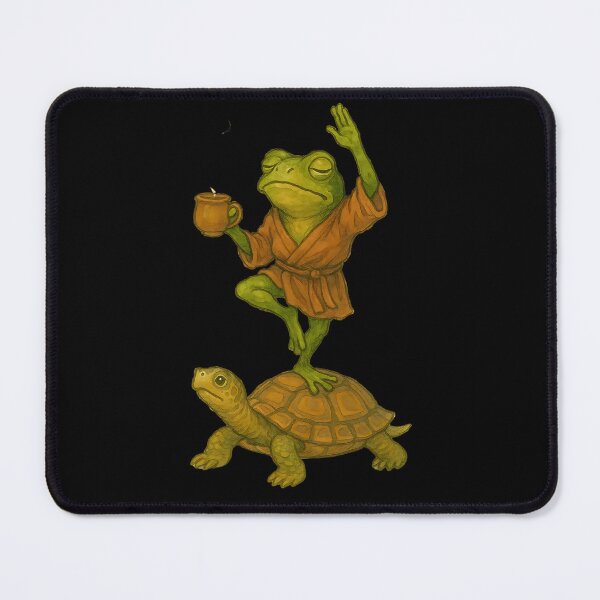 Item preview, Frog Meditation - A Cup of Peace designed and sold by ATOTI.