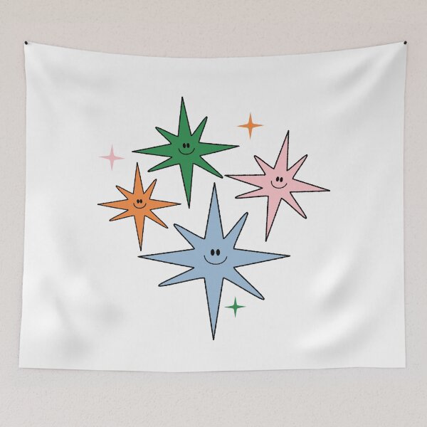 Item preview, Happy Doodle Stars designed and sold by kierkegaard.