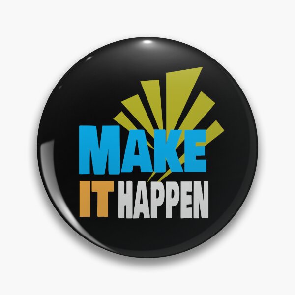 Item preview, Make It Happen quote designed and sold by AZTRELIS.