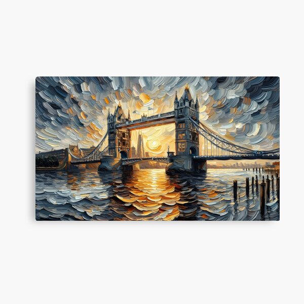 Item preview, Last Light on the River Thames designed and sold by Studio Vincentique.