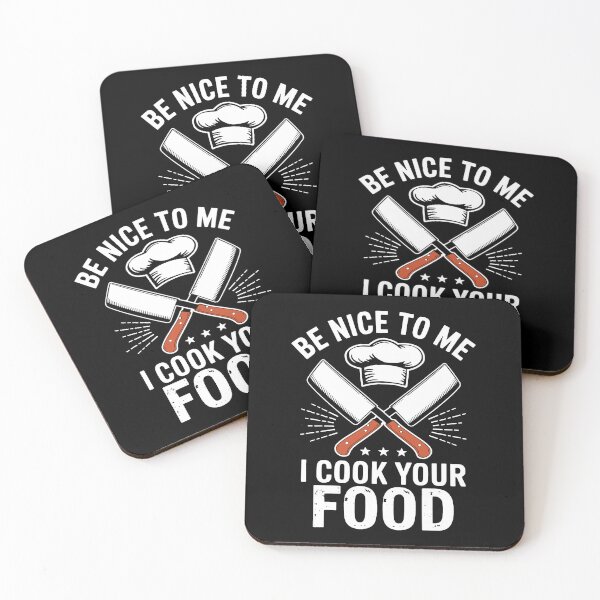 Item preview, Be Nice To Me I Cook Your Food designed and sold by Traveldrawings.