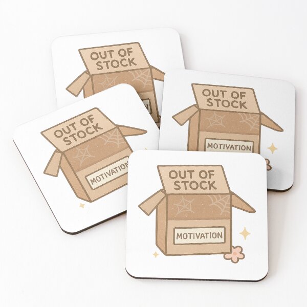 Item preview, Out of Stock: Motivation – Funny Burnout Sticker designed and sold by MentalCrumble.