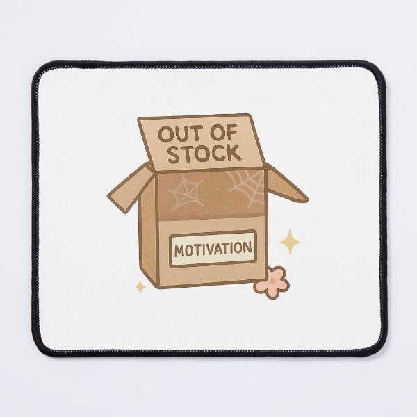Item preview, Out of Stock: Motivation – Funny Burnout Sticker designed and sold by MentalCrumble.