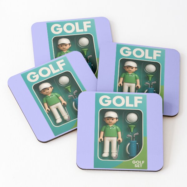 Item preview, 3D action figure, golfer designed and sold by Mauswohn.