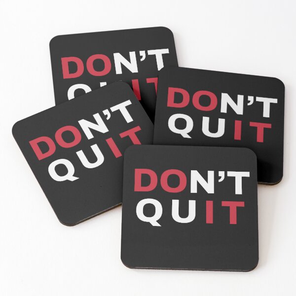Item preview, Don't Quit, Do it designed and sold by AZTRELIS.