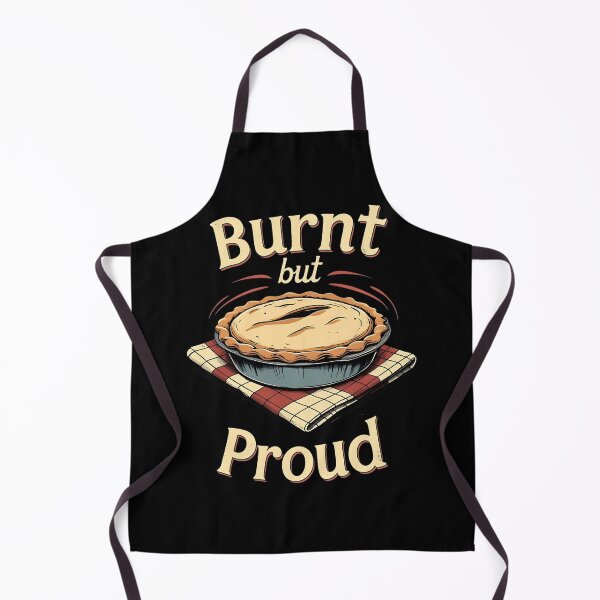 Item preview, Burnt But Proud Baking Dad Joke designed and sold by DomTeesHaven.
