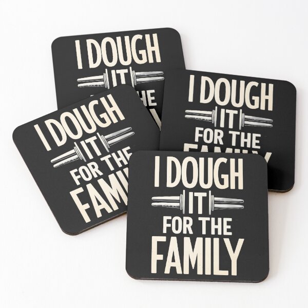 Item preview, I Dough It For The Family Baking Dad Joke designed and sold by DomTeesHaven.