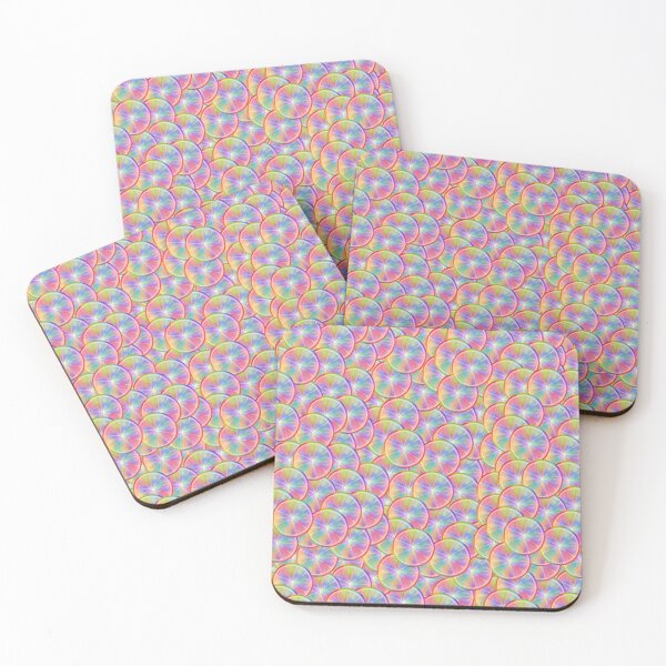 Item preview,  All Over Rainbow Citrus Slice Pattern designed and sold by Deborah Camp.