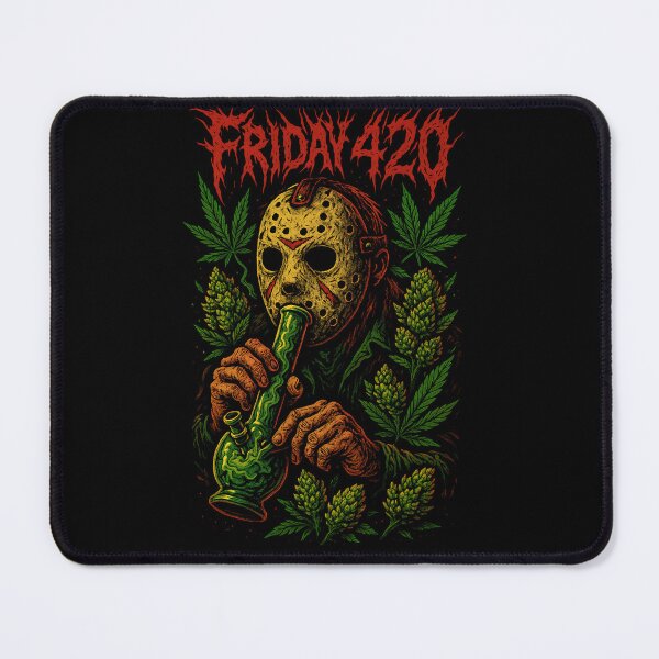 Item preview, Friday 420 Funny Stoner Horror Metal designed and sold by DreamCraze.