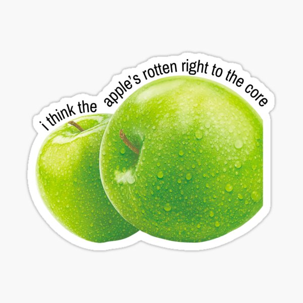 Item preview, apple inspired brat graphic tee y2k style designed and sold by BesTeesUK.