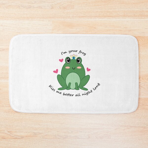 Item preview, I'm Your Frog (Kiss Me Better)(Black Text) designed and sold by libertyp1006.