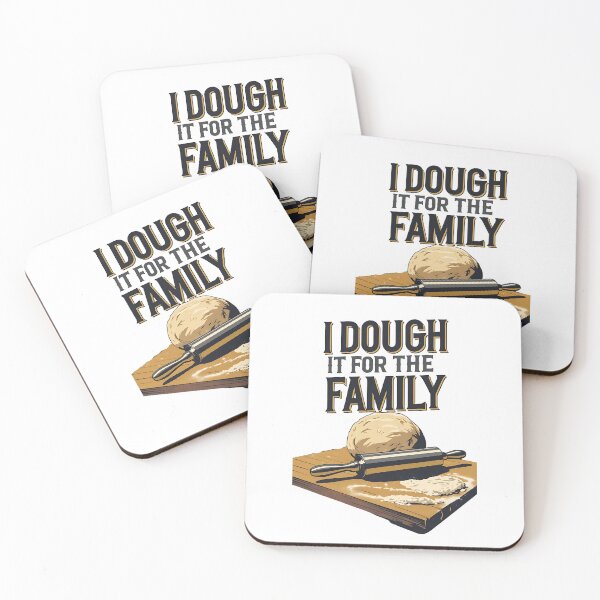 Item preview, I Dough It For The Family Baking Dad Joke designed and sold by DomTeesHaven.