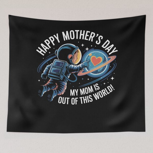 Artikelvorschau, Alles Gute zum Muttertag Astronaut Jungen Weltraum Kleinkind Kinder Mama entworfen und verkauft von clothesy7.