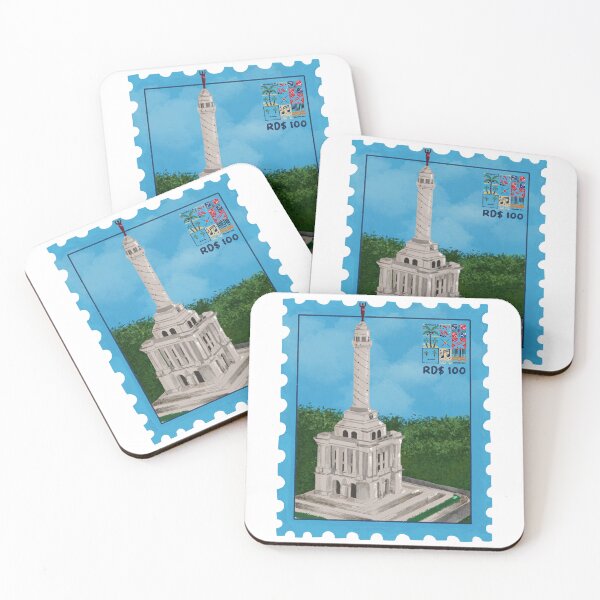 Item preview, Stamp Stories RD: Monument to the Heroes of the Restoration designed and sold by CalcaliStudio.