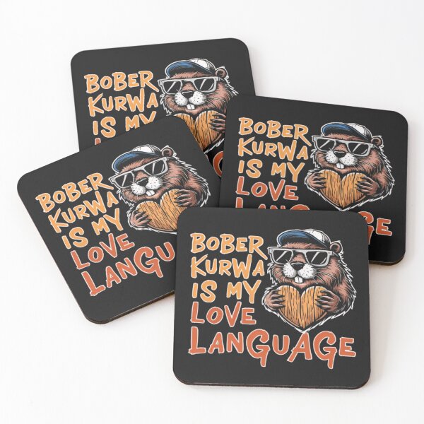 Item preview, Bober Kurwa, Beaver with sunglasses designed and sold by BugiDesignArt.