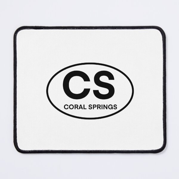 Item preview, Coral Springs Oval designed and sold by delmarvastickers.