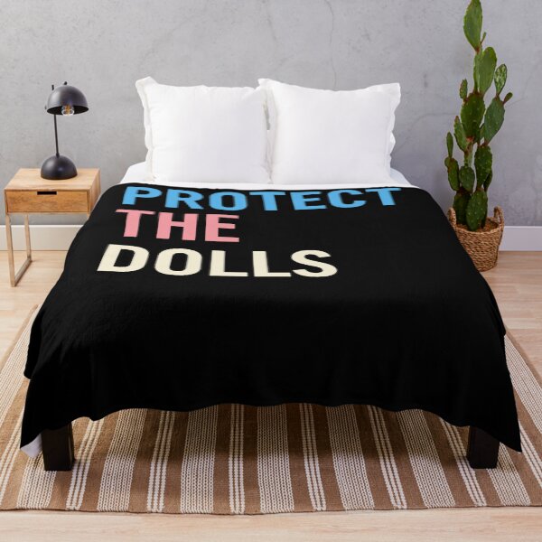 Item preview, Protect The Dolls Trans Pride Human Rights Retro Funny designed and sold by Cute-Collection.