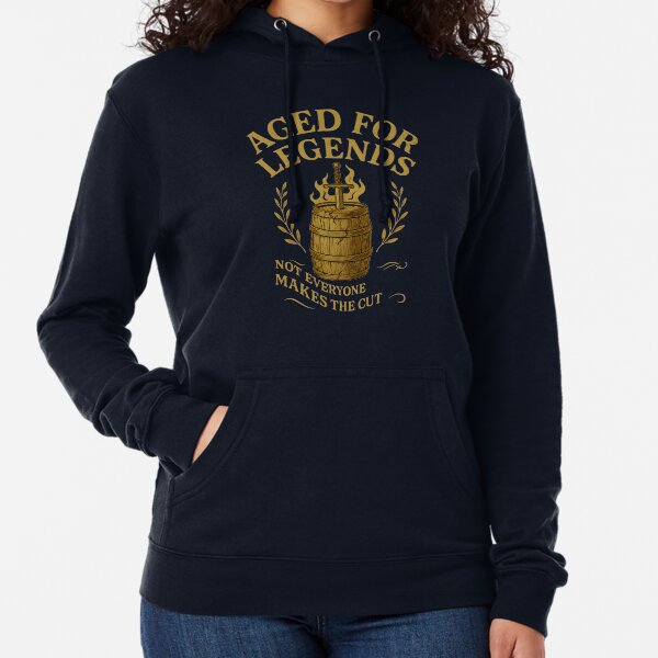 Item preview, Aged for Legends – Vintage Distillery Sword Barrel Design designed and sold by Maximilianos.