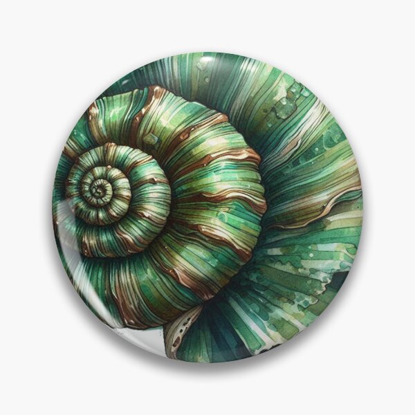 Item preview, Green Sea Shell designed and sold by erkinmaddison.