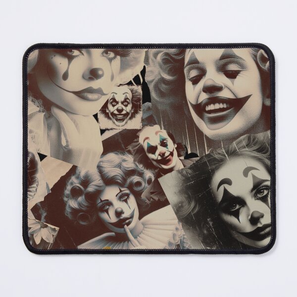Item preview, Vintage Circus Clown Charm: A Nostalgic Vision designed and sold by GEM STYLE.