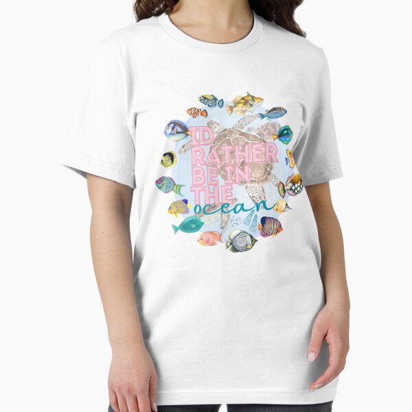 Item preview, I’d Rather Be In The Ocean designed and sold by JesKreations.