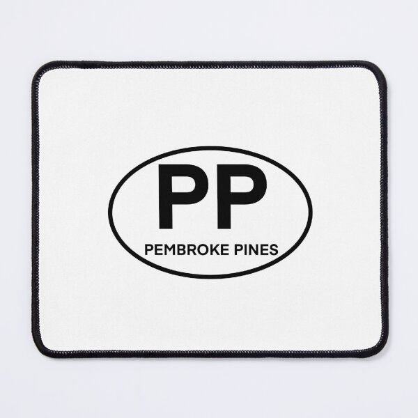 Item preview, Pembroke Pines Oval designed and sold by delmarvastickers.