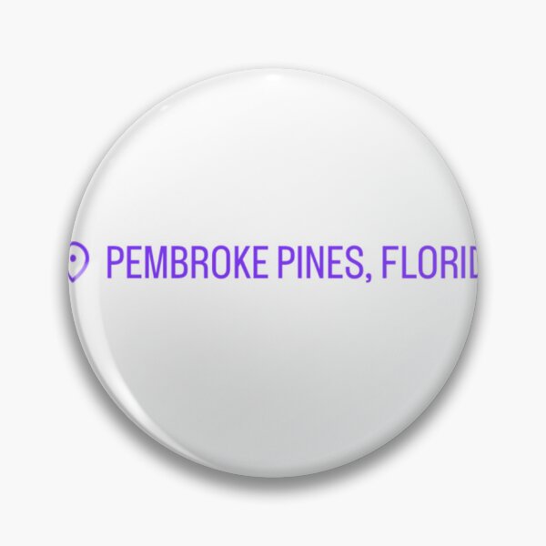 Item preview, Pembroke Pines Geotag designed and sold by delmarvastickers.