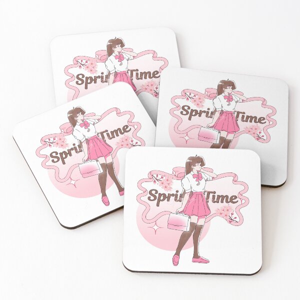Item preview, Cherry Blossom Dreams: Anime Girl's Springtime Stroll designed and sold by ZerotwoStudio.