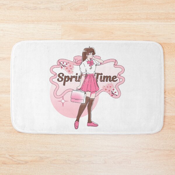 Item preview, Cherry Blossom Dreams: Anime Girl's Springtime Stroll designed and sold by ZerotwoStudio.