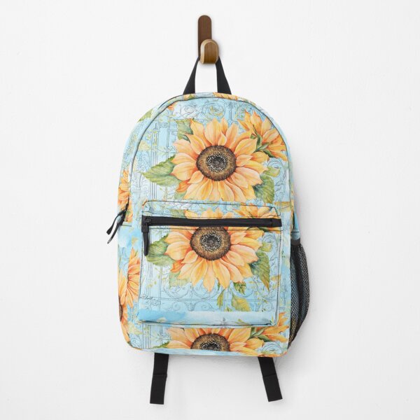 Item preview, Sunflowers And Dragonfly Garden B designed and sold by Jean Plout.
