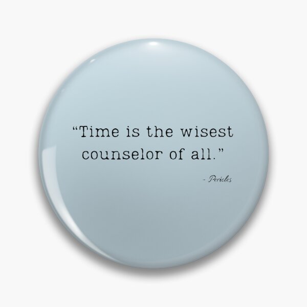 Item preview, A Quote about Time & Memory by Pericles designed and sold by Poemit.