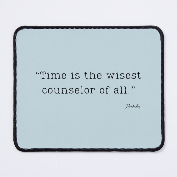 Item preview, A Quote about Time & Memory by Pericles designed and sold by Poemit.