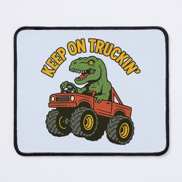 Item preview, Keep On Truckin' Dinosaur Monster Truck designed and sold by zzz888.