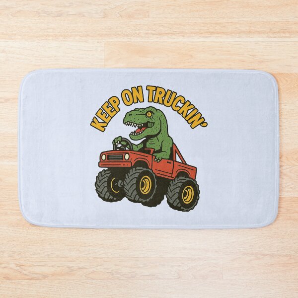Item preview, Keep On Truckin' Dinosaur Monster Truck designed and sold by zzz888.