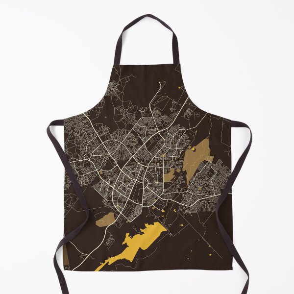 Item preview, Gaborone City Map of Botswana - Pastel designed and sold by deMAP.