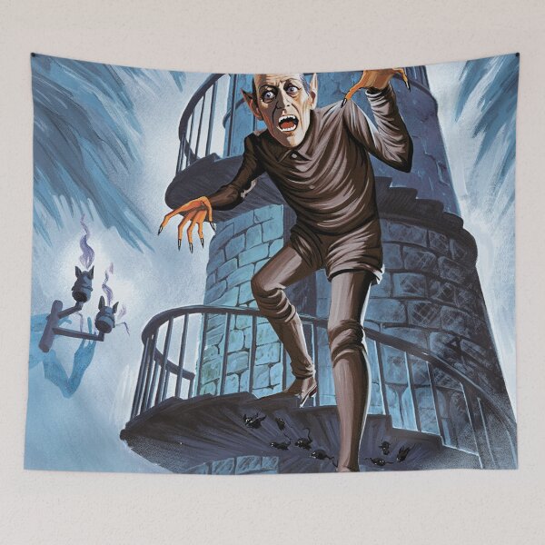 Item preview, Nosferatu the Vampire vintage style halloween illustration designed and sold by Vintage Designs +.
