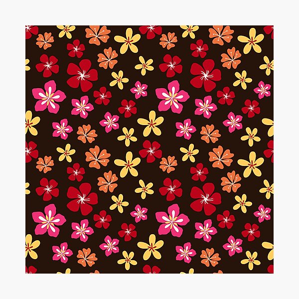 Item preview, Tropical flowers designed and sold by CarolCaju.