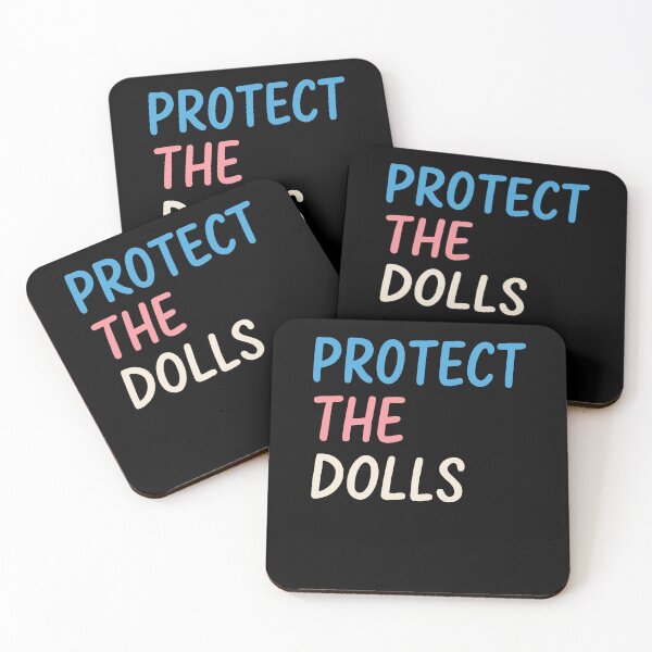 Item preview, Protect The Dolls Transgender Pride Human Rights designed and sold by Cute-Collection.