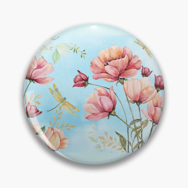 Item preview, Poppy And Dragonfly Garden A designed and sold by Jean Plout.