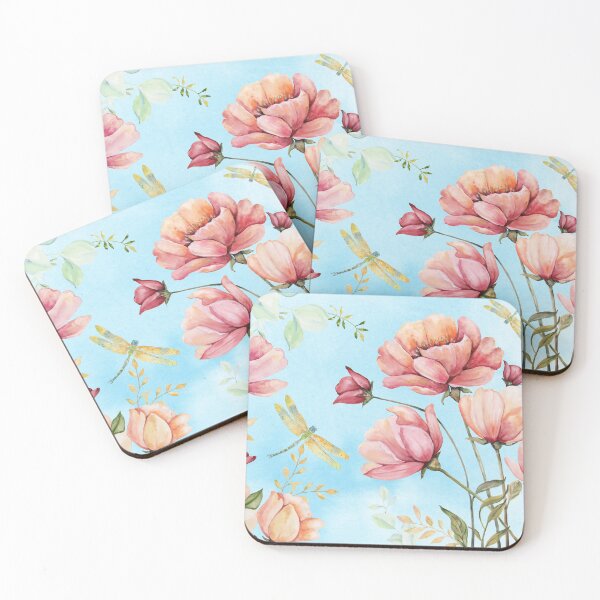 Item preview, Poppy And Dragonfly Garden A designed and sold by Jean Plout.