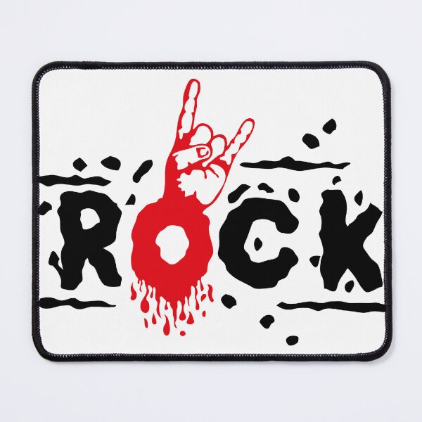 Item preview, rock word symbol hand blood drop music designed and sold by Achille3777.