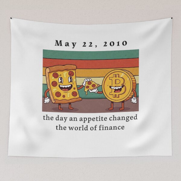 Item preview, Bitcoin Pizza Day 2010 designed and sold by SurrealArtSzysz.