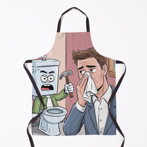 Item preview, A toilet arguing with a client! designed and sold by Jamesk82.