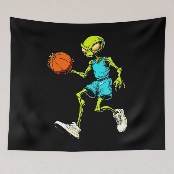 Item preview, Aliens basketball designed and sold by savecloth.