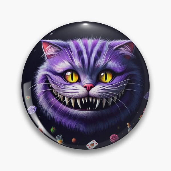 Item preview, The Cheshire Cat illustration designed and sold by Vintage Designs +.