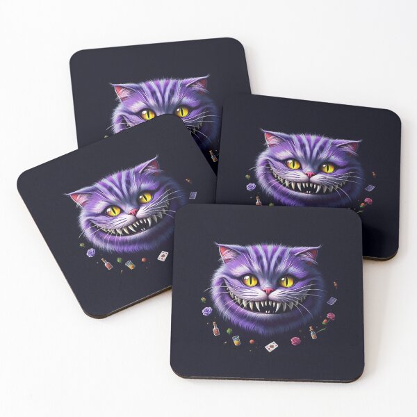 Item preview, The Cheshire Cat illustration designed and sold by Vintage Designs +.